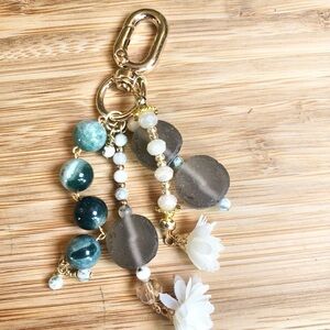 Beaded Keychain Accessory or Purse Charm